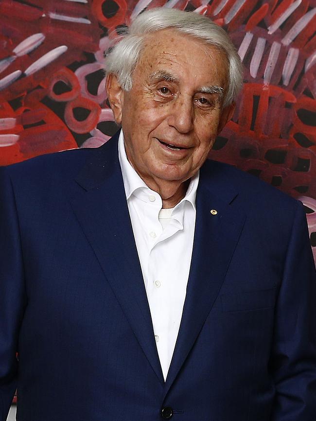 Harry Triguboff in his office at Meriton. Picture: John Appleyard