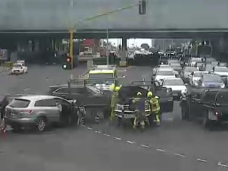 Nepean Highway crash.