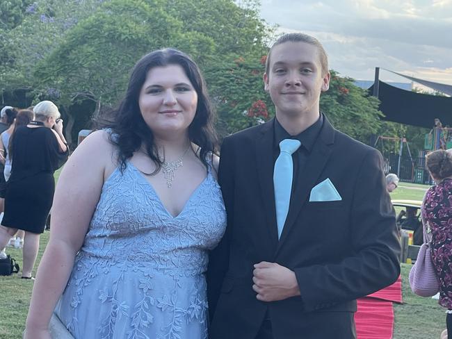 Aldridge State High School students celebrate their formal.