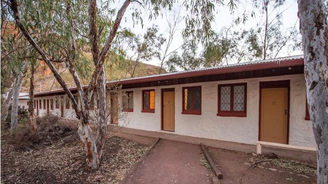 Glen Helen Lodge is the only accommodation in West MacDonnell Ranges National Park. Pictures: Glen Helen Lodge Facebook