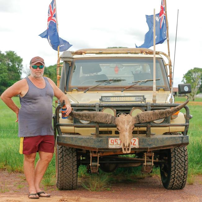 Steve Bayley at the 20th annual Hot 100 Australia Day Ute Run. Picture: Glenn Campbell/NCA Newswire