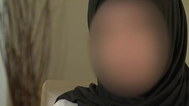 The teen claims she was kidnapped, raped and forced to marry during the horror ordeal. Picture: Channel 7.