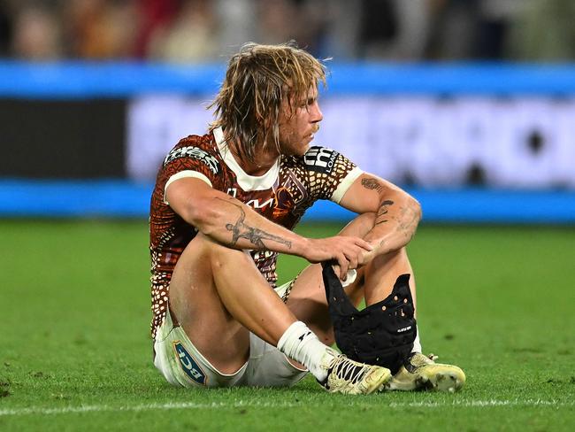 Blake Mozer hasn’t been deterred by Brisbane’s disappointing 2024 season. Picture: Albert Perez/Getty Images