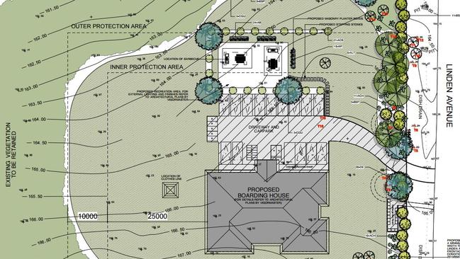 A boarding house planned for Bundaleer Street, Belrose, which has been approved. Thesite has been the subject of numerous applications, including a childcare centre, which was refused. Picture: Supplied.