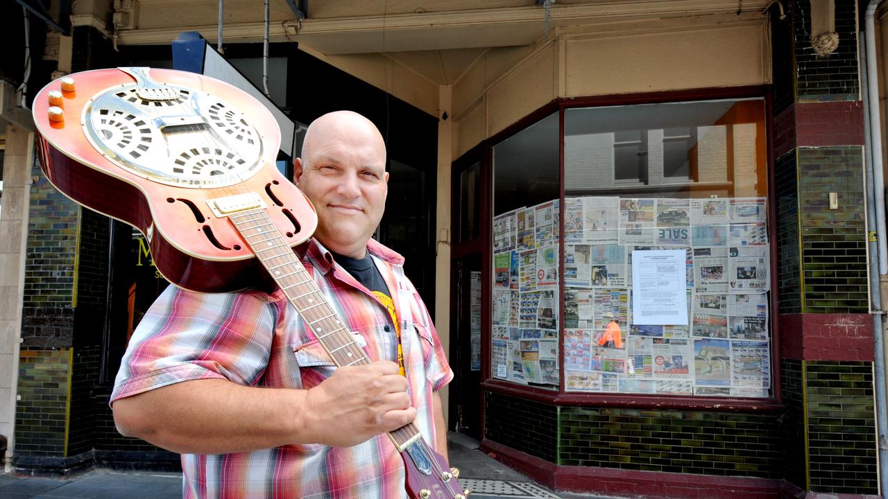 Peter Raimondo in the days before the opening of his venue. Picture: Karen Dodd