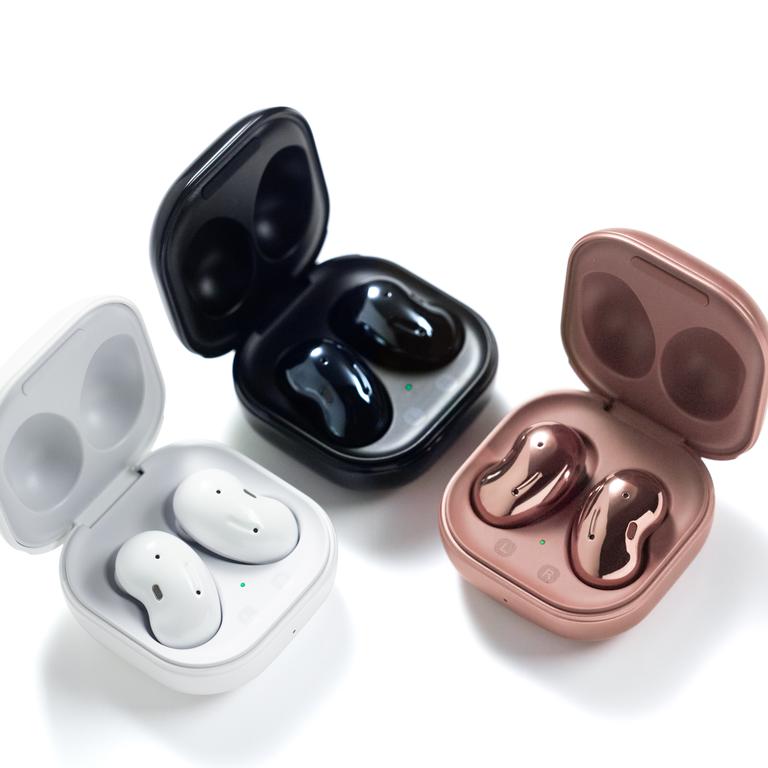 The Samsung Galaxy Buds Live.