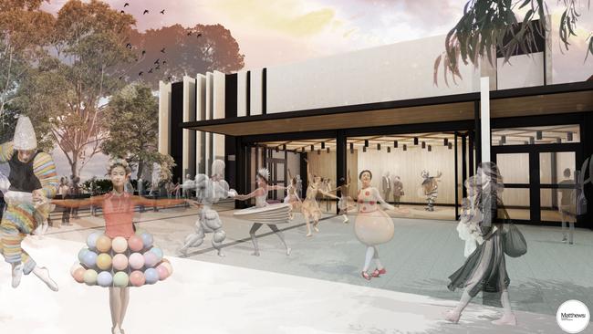 Paralowie School performing arts centre concept image. Picture: Matthews