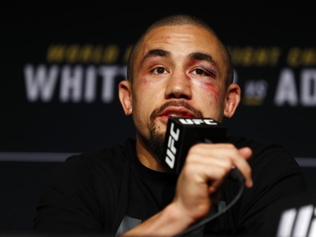 Rob Whittaker is expecting a tough fight against Dricus du Plessis. Picture: Sam Ruttyn