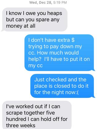 The 48-year-old says she feels stupid and taken advantage of.