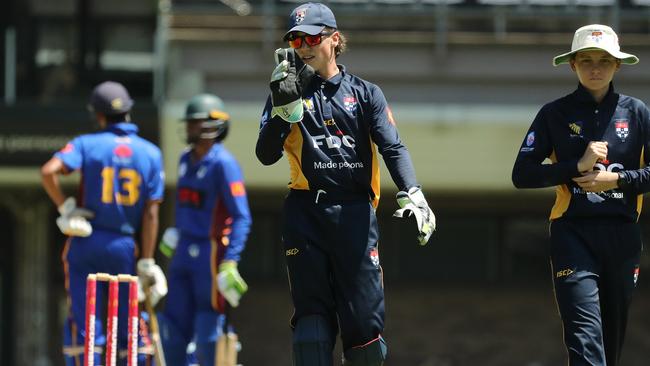 Wicketkeeper-batsman Lukas Boorer, pictured here playing for Sydney University in the Green Shield, is a key player for the ACT. (Photo by Jeremy Ng/Newscorp Australia)