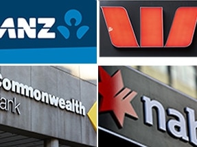 ANZ, WESTPAC, COMMONWEALTH BANK, NAB BANK LOGO