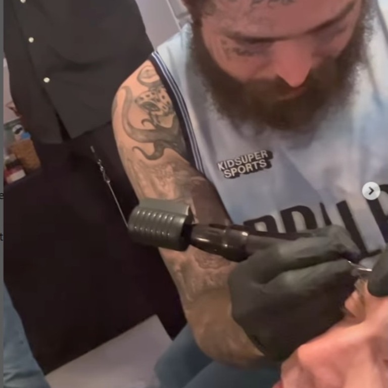 Another recent change: A forehead penis tattoo, courtesy of Post Malone.