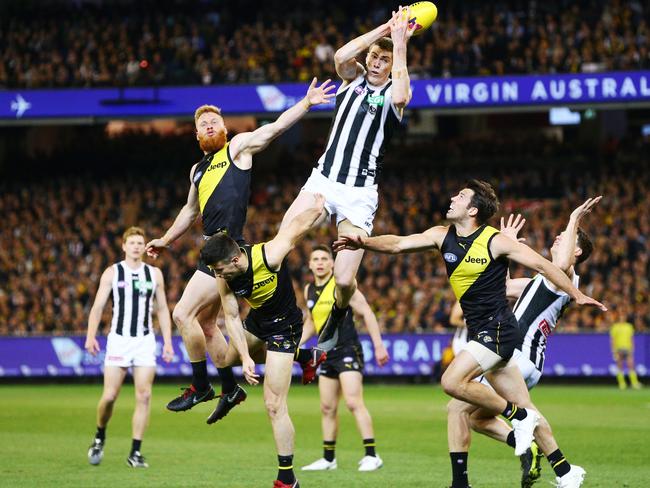 Richmond fans are still hearing the Magpie fans’ “USA, USA” chant in their nightmares.