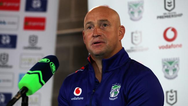 Nathan Brown said his players gave up. Picture: Ashley Feder/Getty Images