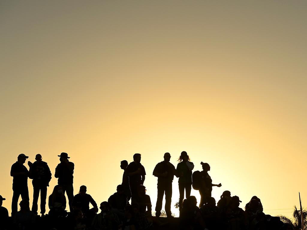 <p>MACKAY, AUSTRALIA - AUGUST 27: A general view of the crowd is seen during the round 24 NRL match between the New Zealand Warriors and the Canberra Raiders at BB Print Stadium, on August 27, 2021, in Mackay, Australia. (Photo by Ian Hitchcock/Getty Images)</p>