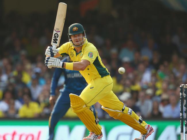 Batting at No.6, Shane Watson enjoyed himself against Sri Lanka.