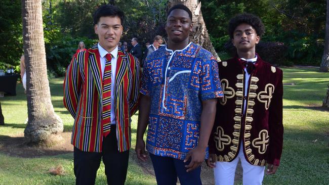 (L-R): Peter Tai Hlaw, Aquilas Degle and Yafet Tadesse.