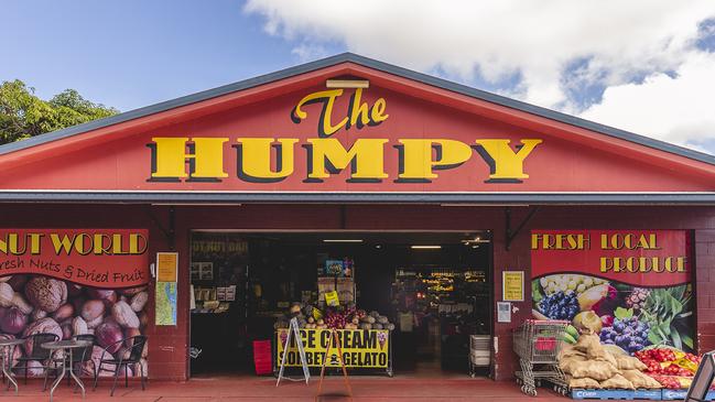 The Humpy is a popular shop selling all sorts of local produce at Tolga