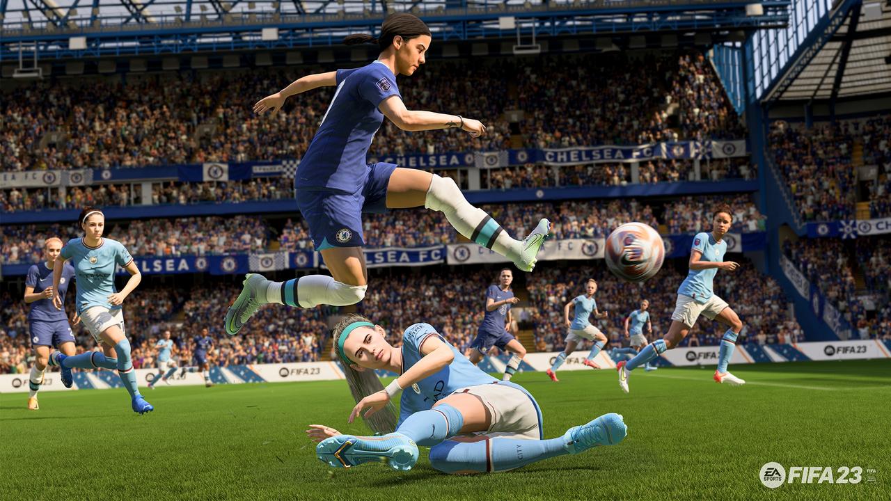 EA’s FIFA series has been running as a licensed product for thirty years. Picture: EA Sports