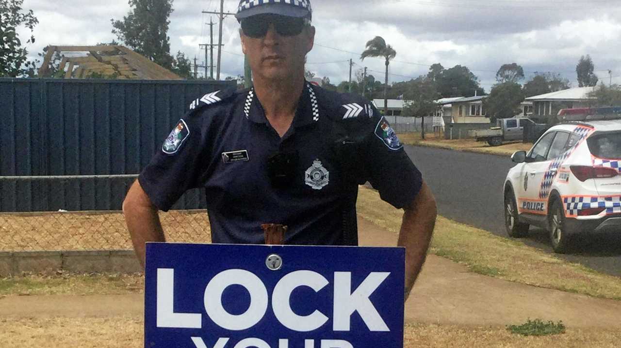 Oakey police take to streets after spike in crime | The Courier Mail