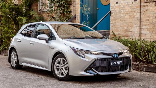 The Ascent Sport Hybrid is the brand’s cheapest petrol-electric Corolla.