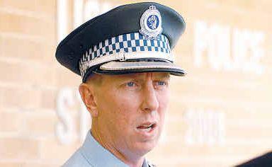 No tolerance: Crime Manager Detective Inspector Greg Moore said police would continue to target the supply and distribution of drugs across the Northern Rivers. Picture: David Nielsen