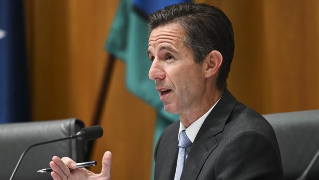 Simon Birmingham has called for clarity. Picture: NCA NewsWire / Martin Ollman