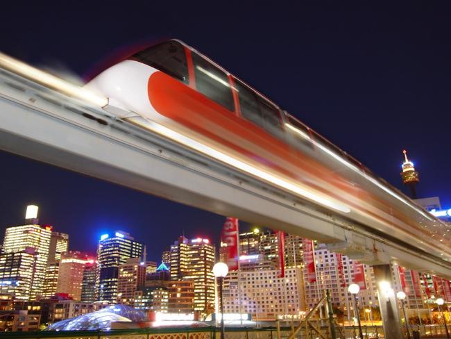 Advance Australia Party's vision for a new monorail in Sydney. Picture: Supplied