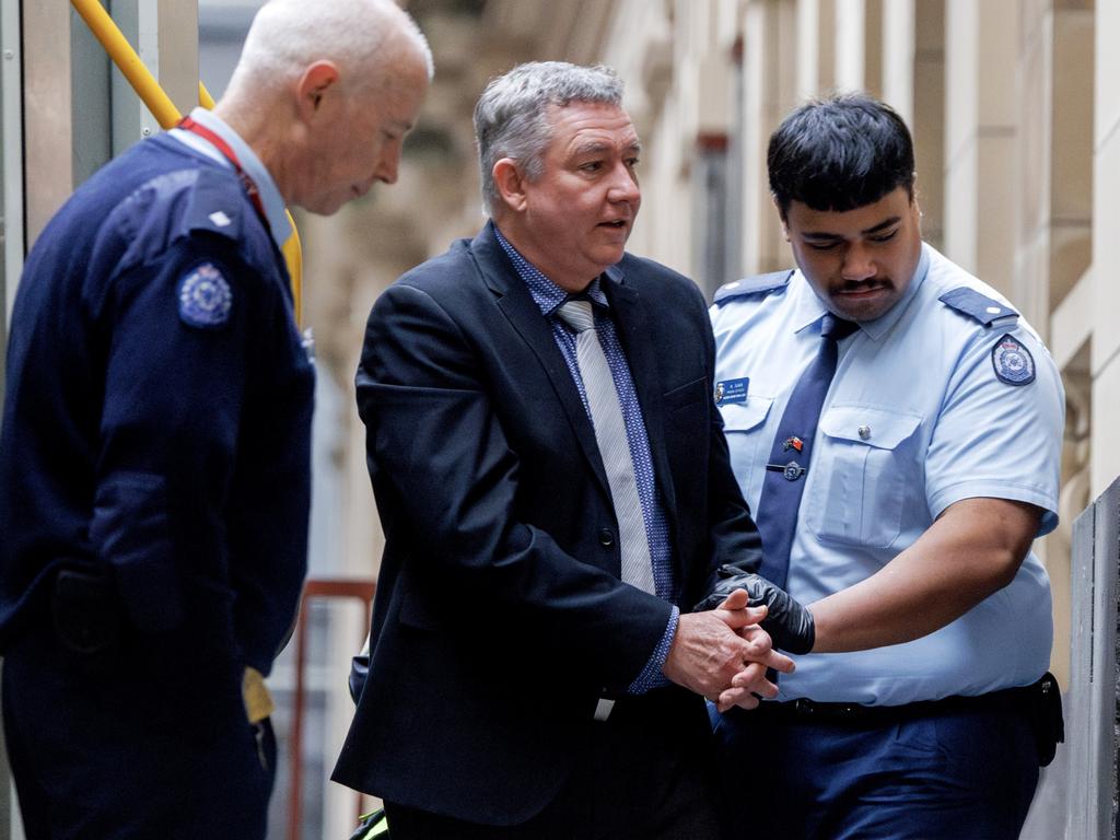 Greg Lynn arrives at the Supreme Court during his murder trial. Picture: David Geraghty