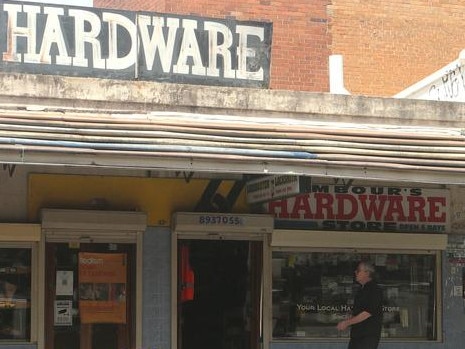 Ambour Hardware in Redfern. Picture: News Corp Australia