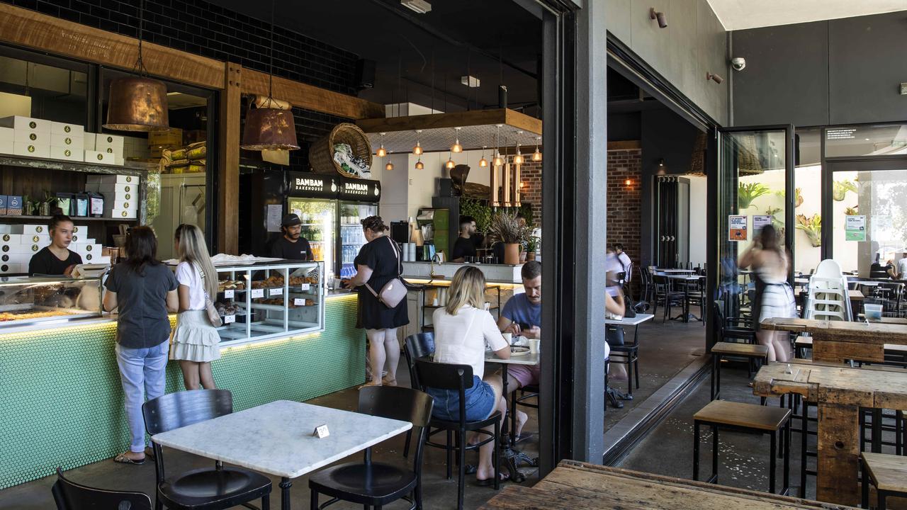 Bam Bam Bakehouse at Mermaid Beach. Picture: Mark Cranitch.