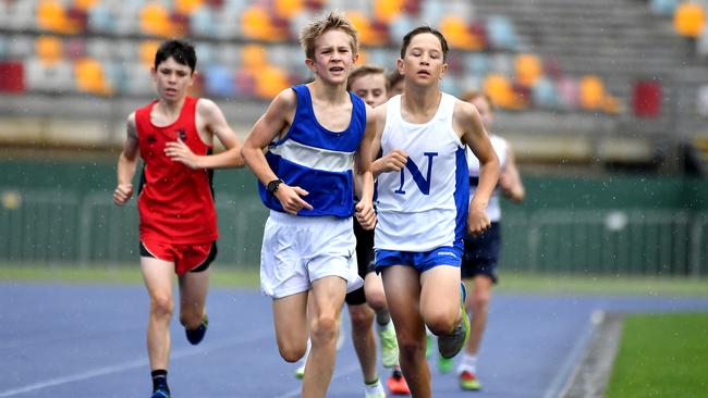 GPS track and field champion action from the junior and senior carnival. Friday October 21, 2022. Picture, John Gass