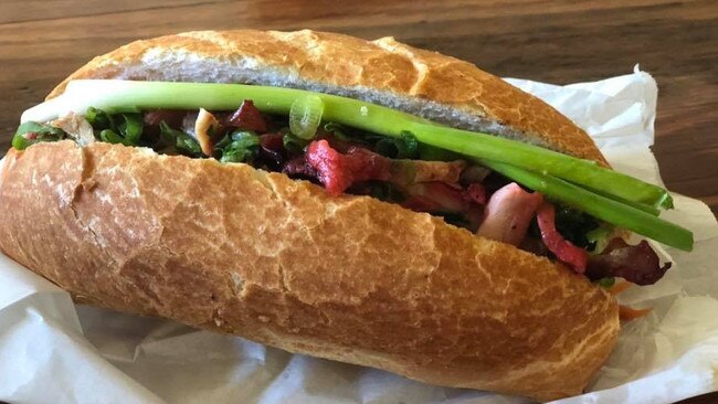 Banh mi from Hot Pies and Pork Rolls Diamond Creek. Picture: Diamond Creek Facebook page