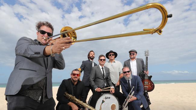 Blues on Broadbeach will be back in May 2021 and local band Heavy Wax are just one of the acts who cant wait to get back on stage. Picture: Glenn Hampson