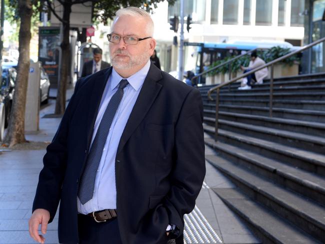 Stuart Robert Van Dyken at Downing Centre Court. Picture: Jeremy Piper