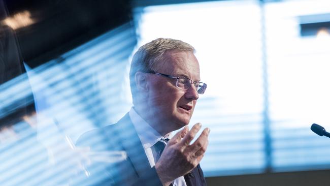 RBA governor Philip Lowe is set to lift the official cash rate to 3.35 per cent at this afternoon’s meeting. Picture: Brent Lewin/Bloomberg via Getty Images