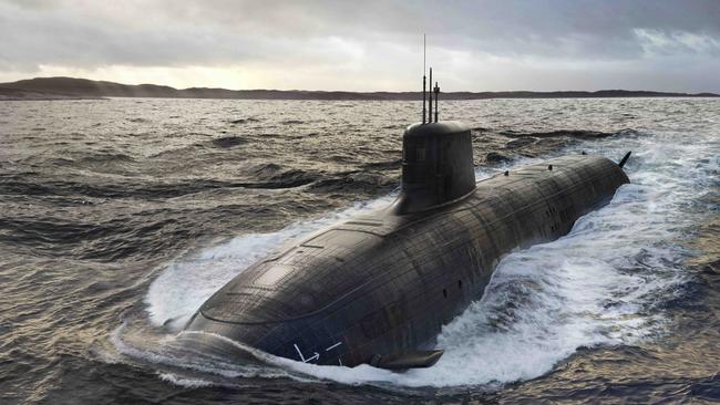 Australia has been authorised to buy three Virginia-class submarines, the US Navy’s ‘crown jewels’. Picture: Supplied, via NCA NewsWire