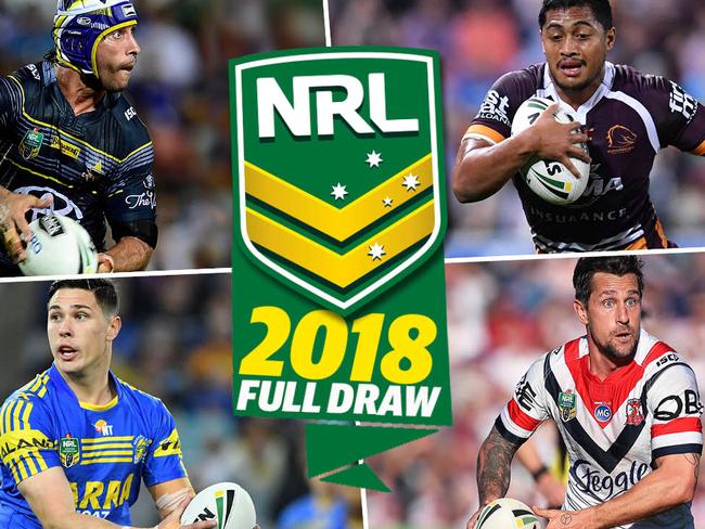 The 2018 NRL fixture is finally out.