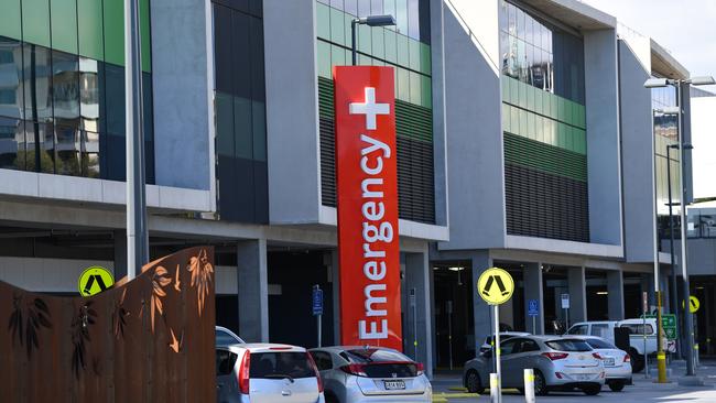 Outside the emergency department at the RAH. A leaked memo shows a staffing shortage. Picture: AAP / David Mariuz