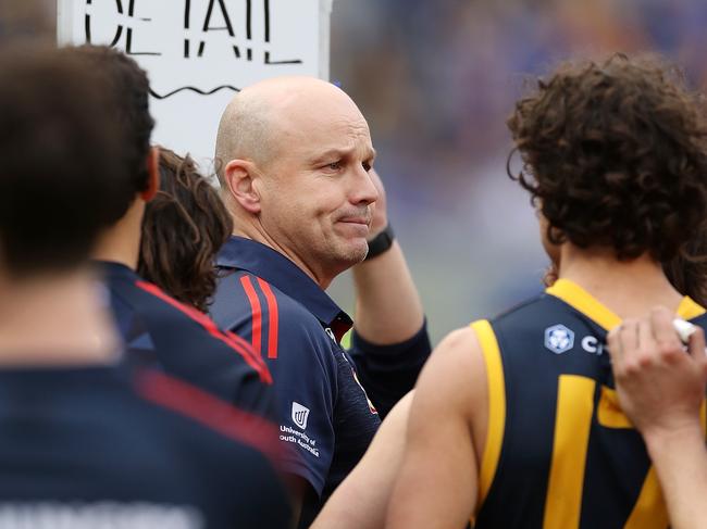 Crows coach taking active role in healing camp wounds