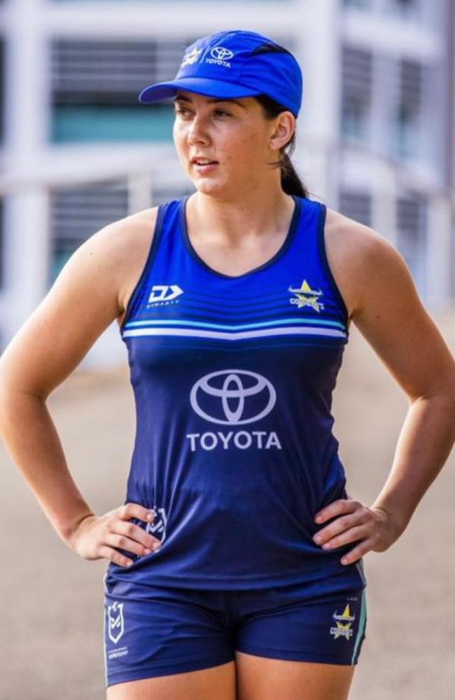 Mackay Cutters player Lily Peacock will play in Queensland’s under-19 State of Origin team. Picture: Facebook