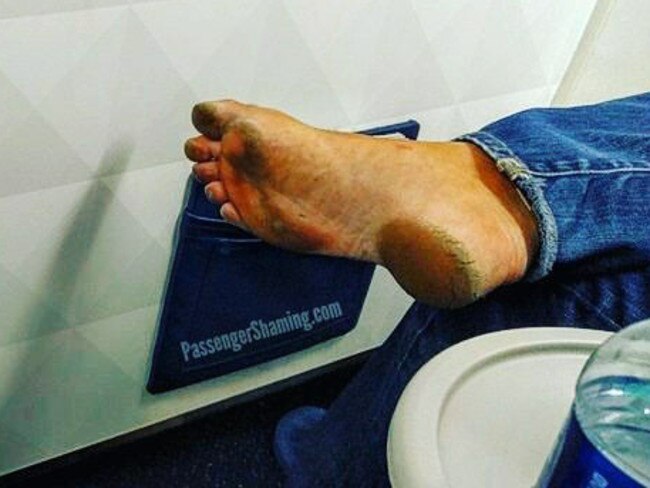 Why are people like this? Picture: Passenger Shaming