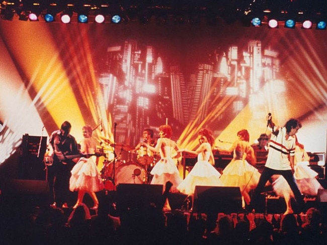 Cold Chisel are chasing missing footage of their performance ‘An Evening with Circus Animals’ Wentworth Park in Sydney in 1982. Picture: Supplied