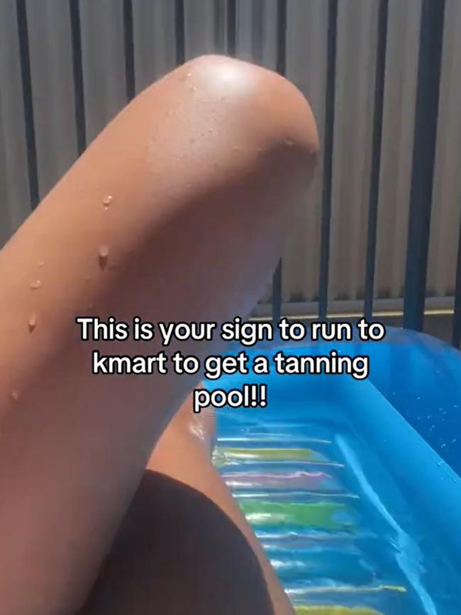 People have criticised the product for promoting tanning. Picture: TikTok