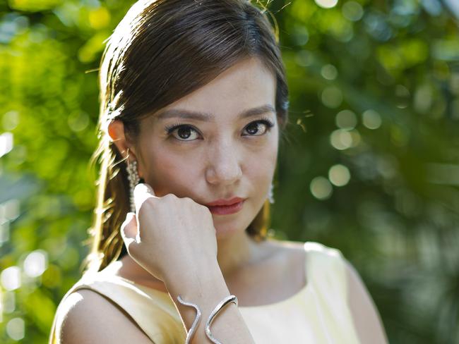 Spiritual damage ... Zhao Wei’s character in a television series had such an intense gaze that a viewer was apparently deeply impacted.