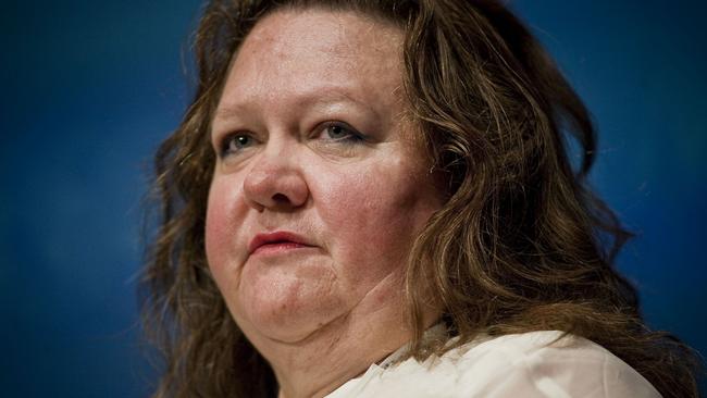 Mining magnate Gina Rinehart has lost her bid to keep secret details of her two estranged children’s latest court challenge. Picture: File image