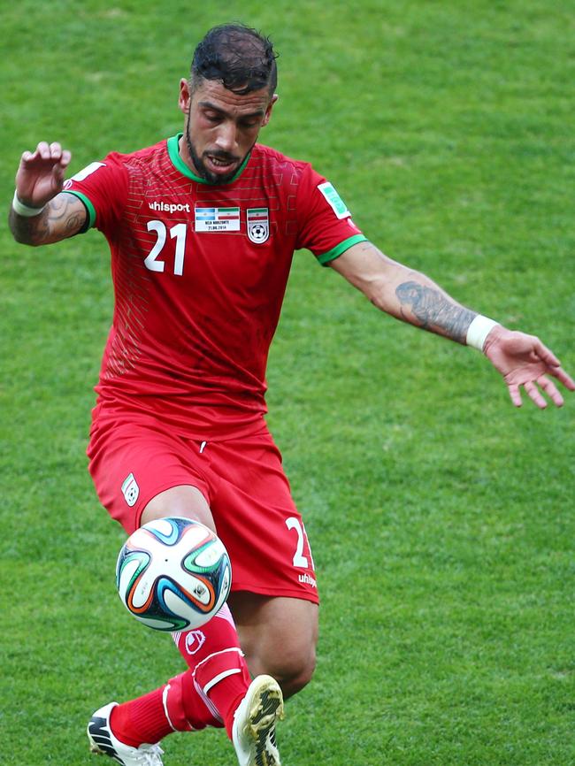 Dejagah during the World Cup.