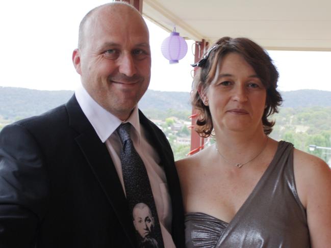 Steve Loveland was killed in a crash at Tiaro, on the Bruce Hwy, on July 16, 2024. Mr Loveland was riding home when his bike collided with a truck. His wife Rachael is pleading for people to take better care while driving on the Hwy.