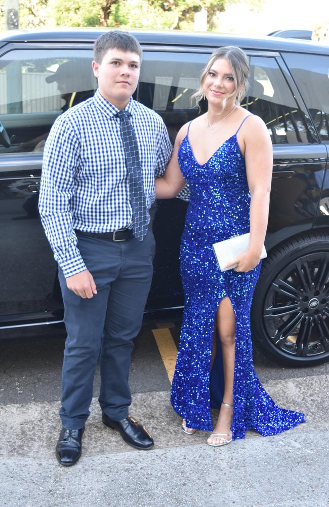 Adrian and Monet de Klerk at the Sunshine Coast Grammar School formal on November 17. Picture: Sam Turner