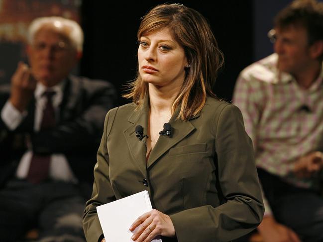 Maria Bartiromo was on the receiving end of Donald Trump’s first media interview in which he reiterated that the election was rigged, this time implicating the FBI. Picture: Daniel Acker/Bloomberg News